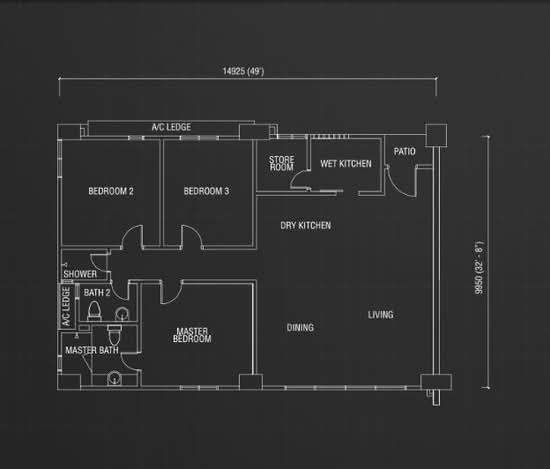 D'Alpinia - Floor Plan - iProperty.com.my