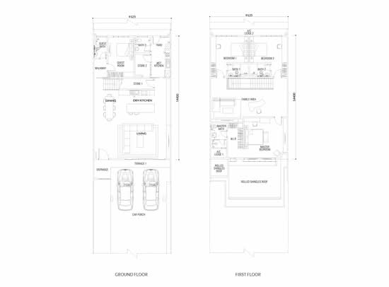 Viana @ Elmina Gardens - Floor Plan - iProperty.com.my