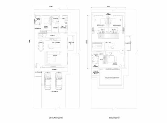 Viana @ Elmina Gardens - Floor Plan - iProperty.com.my