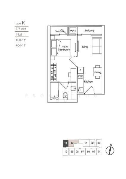 Suites @ Sims, 468 Sims Ave, Eunos / Geylang / Paya Lebar, 1 Bedroom, 377 sqft, Condominium For Sale, by Wen Huijun (Jess), 21211996 - 2D - PropertyGuru.com.sg