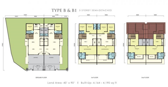 Phase 12A @ Precinct 12 Desa Tebrau - Floor Plan - iProperty.com.my