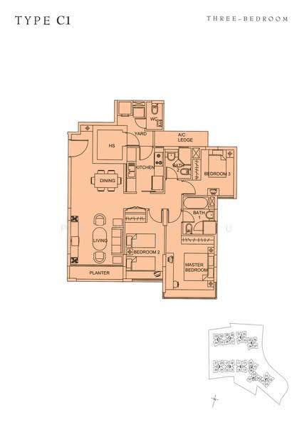 Sunglade, 1 Serangoon Avenue 2, Hougang / Punggol / Sengkang, 4 Bedrooms, 1,238 sqft, Condominium For Rent, by Eileen Tan, 15630522 - 2D - PropertyGuru.com.sg