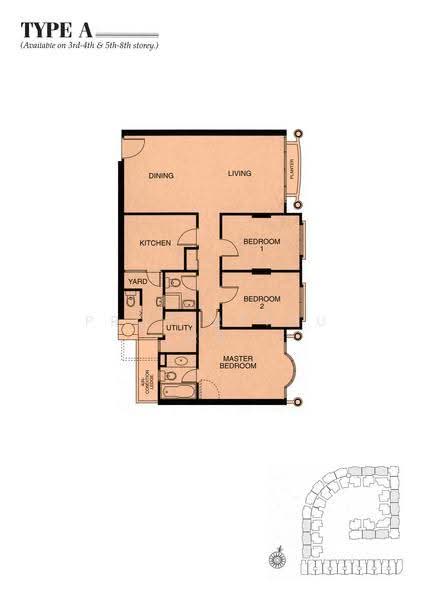 The Sunny Spring, 50 Lorong 40 Geylang, Eunos / Geylang / Paya Lebar, 1 Bedroom, 200 sqft, Apartment For Rent, by Mar Inn Chee, 500274182 - 2D - PropertyGuru.com.sg