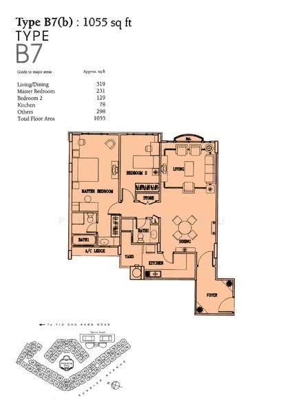 Sunrise Gardens, 53 Sunrise Gardens, Seletar / Yio Chu Kang, 2 Bedrooms, 1,055 sqft, Condominium For Sale, by Janet Lim, 500299802 - 2D - PropertyGuru.com.sg