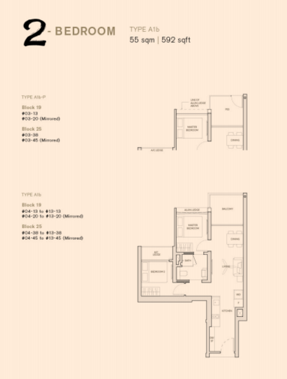 The Woodleigh Residences - Floor Plan