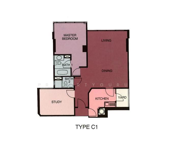 The Tanamera, 1 Tanah Merah Kechil Road, Bedok / Upper East Coast, 2 Bedrooms, 958 sqft, Condominium For Sale, by Esther Chew, 500279696 - 2D - PropertyGuru.com.sg
