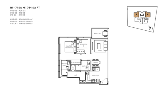 3 Cuscaden - Floor Plan