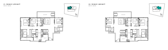 3 Cuscaden - Floor Plan