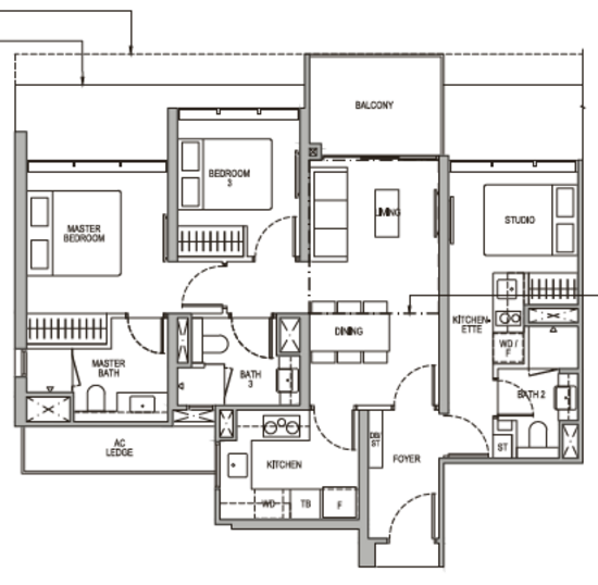 Whistler Grand - Floor Plan