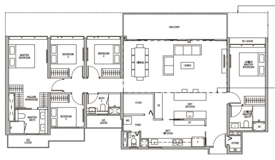 Whistler Grand - Floor Plan