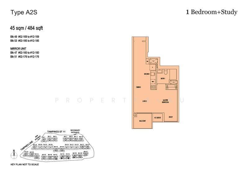 Treasure at Tampines, 51 Tampines Lane, Pasir Ris / Tampines, 1 Bedroom, 484 sqft, Condominium For Rent, by Constantine Koh, 500279831 - 2D - PropertyGuru.com.sg