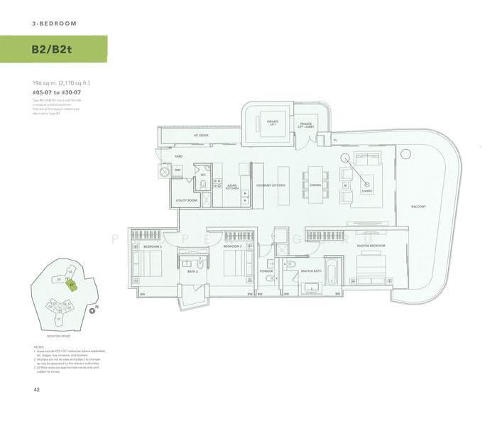 Trilight, 9 Newton Road, Newton / Novena, 3 Bedrooms, 2,099 sqft, Condominium For Rent, by Alvin Loh, 22420878 - 2D - PropertyGuru.com.sg