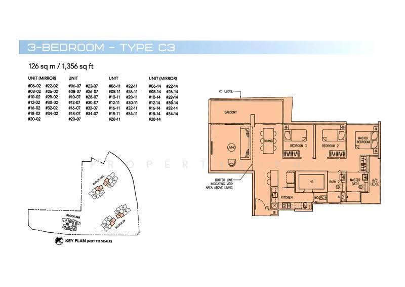 The Trilinq, 28A Jalan Lempeng, Buona Vista / West Coast / Clementi New Town, 3 Bedrooms, 1,356 sqft, Condominium For Rent, by Wendeline Goh, 500288619 - 2D - PropertyGuru.com.sg