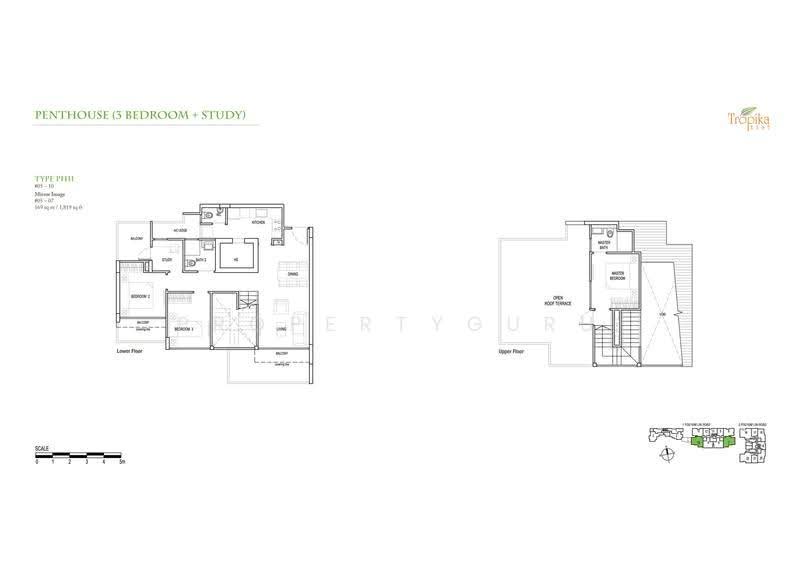 Tropika East, 5 Foo Kim Lin Road, Eunos / Geylang / Paya Lebar, 3 Bedrooms, 1,819 sqft, Condominium For Sale, by James Wong, 500230091 - 2D - PropertyGuru.com.sg