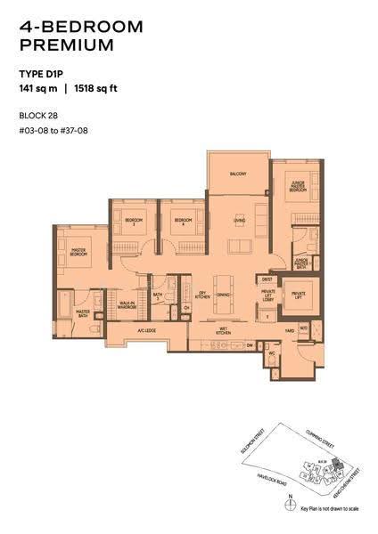 Union Square Residences, 28 Havelock Road,, Boat Quay / Raffles Place / Marina, 2 Bedrooms, 721 sqft, Condominium For Sale, by Desmond Koh, 500288049 - 2D - PropertyGuru.com.sg