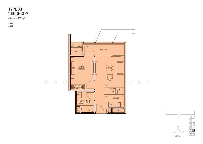 Up@Robertson Quay, 90 Robertson Quay, Orchard / River Valley, 1 Bedroom, 463 sqft, Condominium For Rent, by Irene Chan, 25185279 - 2D - PropertyGuru.com.sg
