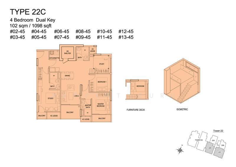 Urban Vista, 22 Tanah Merah Kechil Link, Bedok / Upper East Coast, Studio, 300 sqft, Condominium For Rent, by Nick Tan, 23826226 - 2D - PropertyGuru.com.sg
