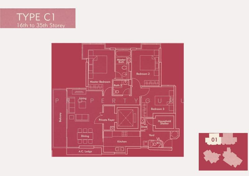 Urbana, 1 River Valley Close, Orchard / River Valley, 3 Bedrooms, 1,313 sqft, Condominium For Sale, by Leng ., 500275750 - 2D - PropertyGuru.com.sg