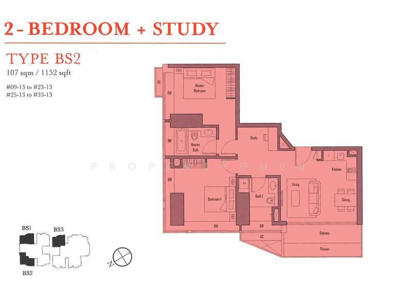 V on Shenton, 5 Shenton Way, Boat Quay / Raffles Place / Marina, 2 Bedrooms, 1,152 sqft, Condominium For Sale, by Jonathan Yeo, 500279042 - 2D - PropertyGuru.com.sg