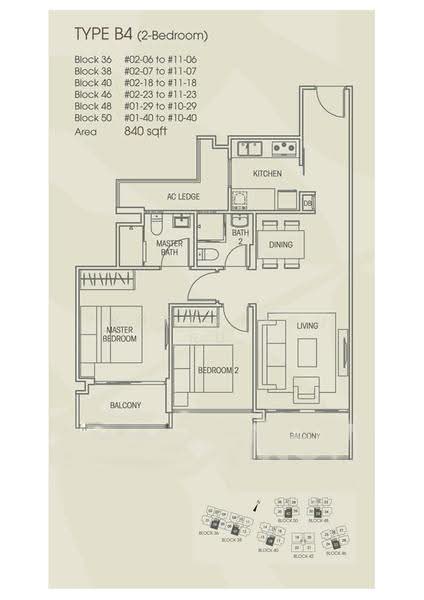 Vacanza @ East, 36 Lengkong Tujoh, Eunos / Geylang / Paya Lebar, 2 Bedrooms, 840 sqft, Condominium For Sale, by MM Benjamin Sng, 500276493 - 2D - PropertyGuru.com.sg