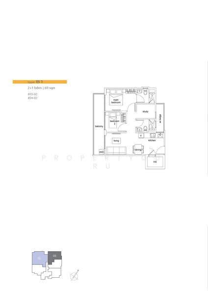The Vanderlint, 87 Ceylon Road, East Coast / Marine Parade, 2 Bedrooms, 743 sqft, Condominium For Sale, by Germaine Tan, 500288152 - 2D - PropertyGuru.com.sg