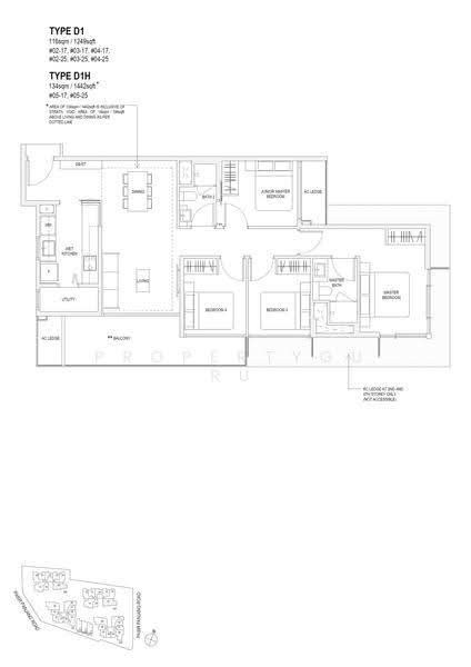 The Verandah Residences, 227 Pasir Panjang Road, Buona Vista / West Coast / Clementi New Town, 4 Bedrooms, 1,442 sqft, Condominium For Rent, by Jeff Tee (尚洋), 500280296 - 2D - PropertyGuru.com.sg