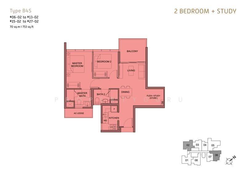 Verticus, 5 Jalan Kemaman, Balestier / Toa Payoh, 2 Bedrooms, 753 sqft, Condominium For Sale, by Allan Tan, 500294531 - 2D - PropertyGuru.com.sg