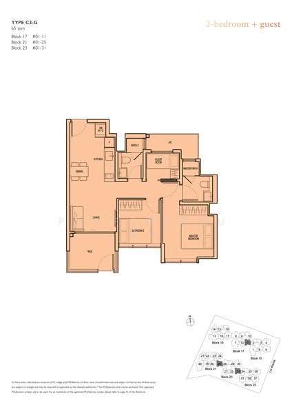 View at Kismis, 15 Lorong Kismis, Clementi Park / Upper Bukit Timah, 3 Bedrooms, 700 sqft, Condominium For Rent, by Lim Chew Yee, 500277600 - 2D - PropertyGuru.com.sg