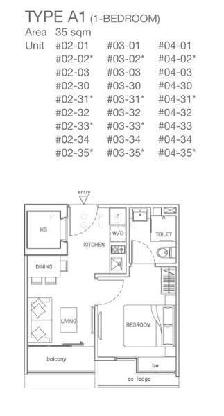 Viva Vista, 3 South Buona Vista Road, Buona Vista / West Coast / Clementi New Town, 1 Bedroom, 377 sqft, Condominium For Rent, by Alvin Chung, 21316380 - 2D - PropertyGuru.com.sg