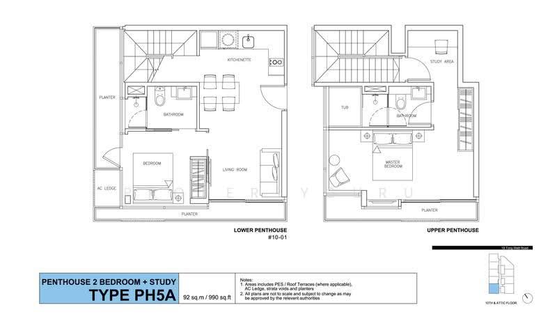 Vivace, 19 Tong Watt Road, Orchard / River Valley, 2 Bedrooms, 990 sqft, Apartment For Rent, by Chuen En Wong, 21395299 - 2D - PropertyGuru.com.sg