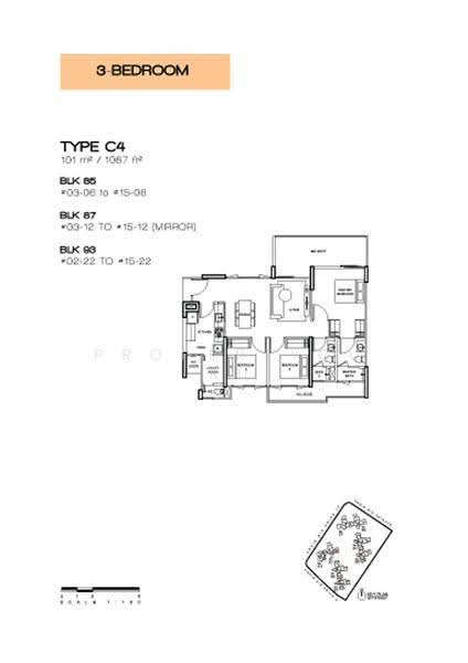 Vue 8 Residence, 87 Pasir Ris Heights, Pasir Ris / Tampines, 3 Bedrooms, 1,087 sqft, Condominium For Sale, by Wendeline Goh, 500277976 - 2D - PropertyGuru.com.sg