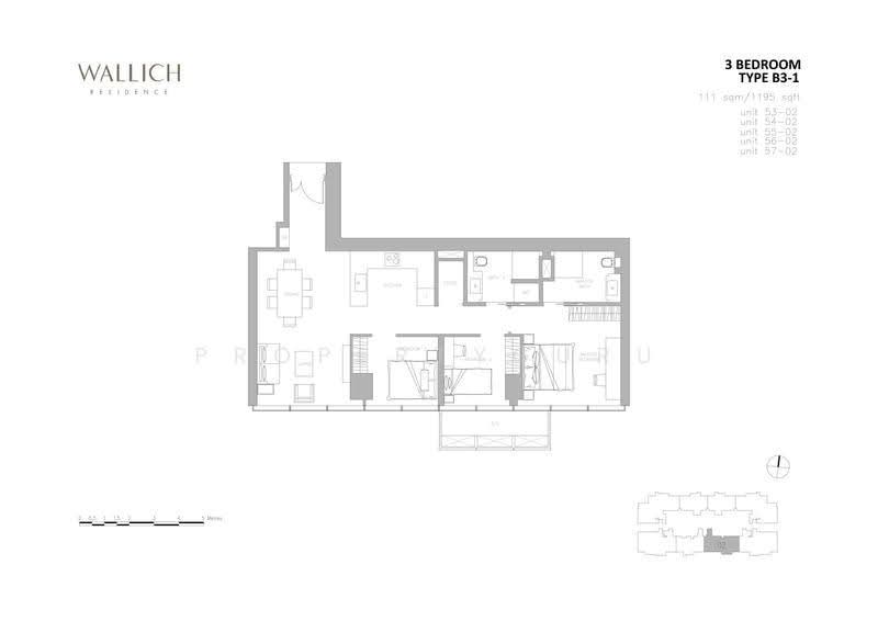 Wallich Residence, 3 Wallich Street, Chinatown / Tanjong Pagar, 3 Bedrooms, 1,195 sqft, Condominium For Rent, by Ben K, 500296213 - 2D - PropertyGuru.com.sg