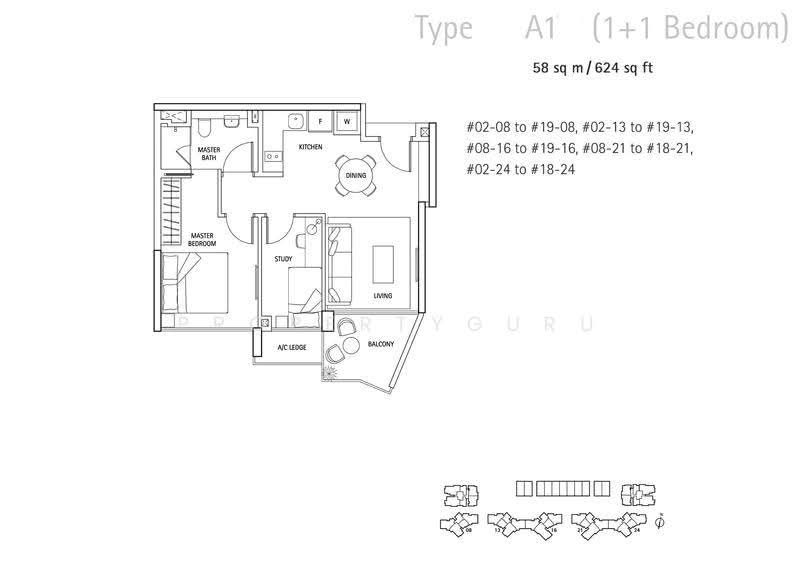 Waterbank at Dakota, 25 Dakota Crescent, Eunos / Geylang / Paya Lebar, 2 Bedrooms, 624 sqft, Condominium For Rent, by Wilson Tan, 18445770 - 2D - PropertyGuru.com.sg