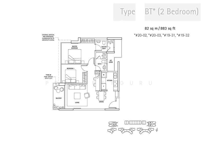 Waterbank at Dakota, 84 Dakota Crescent, Eunos / Geylang / Paya Lebar, 2 Bedrooms, 883 sqft, Condominium For Sale, by Adeline Ong, 500157489 - 2D - PropertyGuru.com.sg