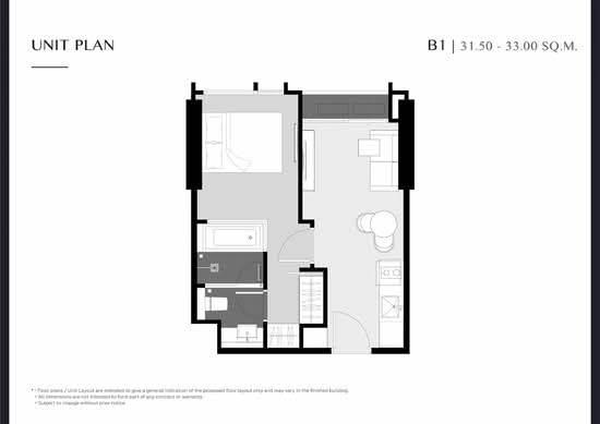Park Origin Thonglor - Floor Plan