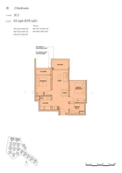 The Watergardens at Canberra, 57 Canberra Drive, Sembawang / Yishun, 2 Bedrooms, 678 sqft, Condominium For Sale, by Kerene Ong Zhi Qi, 500278654 - 2D - PropertyGuru.com.sg