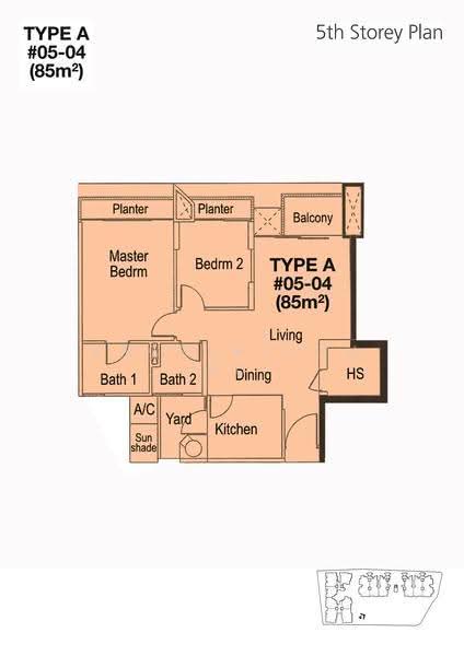 Watermark Robertson Quay, 1 Rodyk Street, Orchard / River Valley, 2 Bedrooms, 1,076 sqft, Apartment For Rent, by Beatrice Ng, 60092245 - 2D - PropertyGuru.com.sg