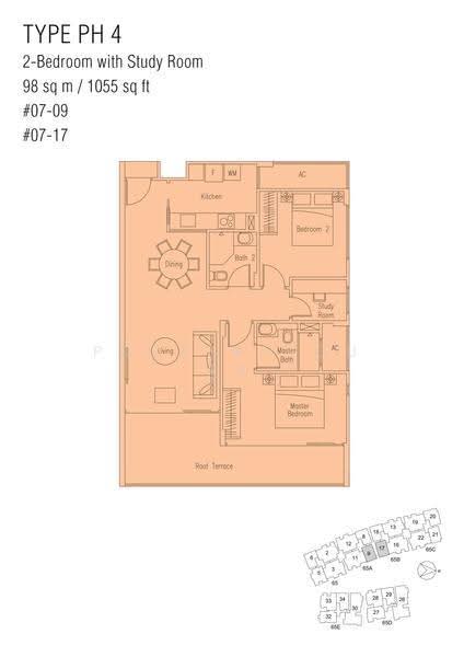 WaterScape @ Cavenagh, 65B Cavenagh Road, Orchard / River Valley, 2 Bedrooms, 1,066 sqft, Apartment For Rent, by Alex Leow, 24952160 - 2D - PropertyGuru.com.sg