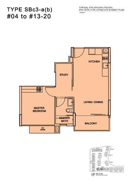 Watertown, 69 Punggol Central, Hougang / Punggol / Sengkang, 1 Bedroom, 581 sqft, Condominium For Sale, by Chester Chong, 500272690 - 2D - PropertyGuru.com.sg