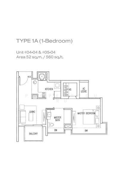 Wembly Residences, 28 Yio Chu Kang Road, Hougang / Punggol / Sengkang, 1 Bedroom, 560 sqft, Apartment For Rent, by Chia Michael, 19503386 - 2D - PropertyGuru.com.sg