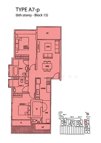 The Wharf Residence, 15 Tong Watt Road, Orchard / River Valley, 2 Bedrooms, 1,163 sqft, Condominium For Rent, by Lynette Cher, 23408027 - 2D - PropertyGuru.com.sg