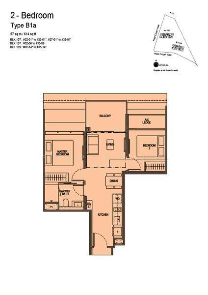 Whistler Grand, 107 West Coast Vale, Buona Vista / West Coast / Clementi New Town, 2 Bedrooms, 614 sqft, Condominium For Rent, by Raymond Ding, 23973798 - 2D - PropertyGuru.com.sg