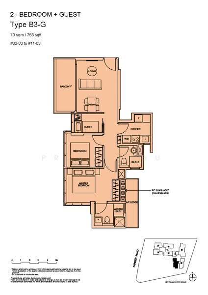 Wilshire Residences, 30 Farrer Road, Tanglin / Holland / Bukit Timah, 3 Bedrooms, 753 sqft, Condominium For Sale, by S.M. SUNDARAM, 500275018 - 2D - PropertyGuru.com.sg