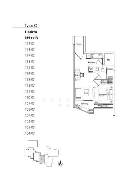 Zedge, 2 Akyab Road, Newton / Novena, 1 Bedroom, 485 sqft, Condominium For Rent, by Julia Goh, 19729583 - 2D - PropertyGuru.com.sg