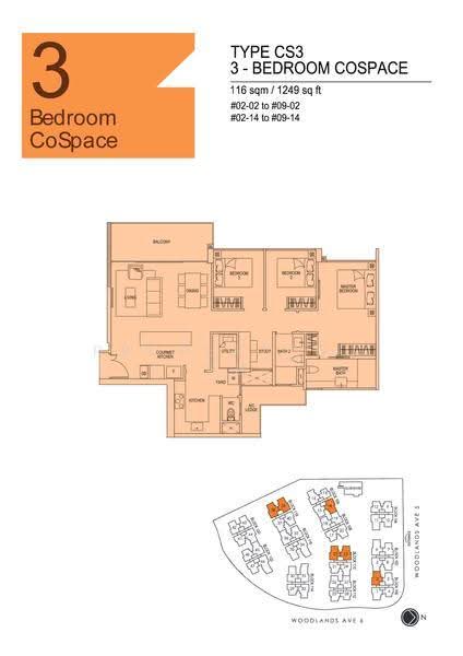Bellewoods, 100 Woodlands Avenue 5, Admiralty / Woodlands, 4 Bedrooms, 1,249 sqft, Executive Condominium For Sale, by Ahmad Faruuq, 500194812 - 2D - PropertyGuru.com.sg