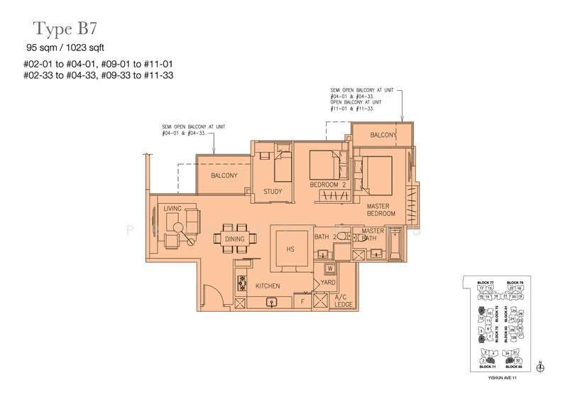 The Canopy, 71 Yishun Avenue 11, Sembawang / Yishun, 3 Bedrooms, 1,023 sqft, Executive Condominium For Sale, by Allen Wee, 500175789 - 2D - PropertyGuru.com.sg
