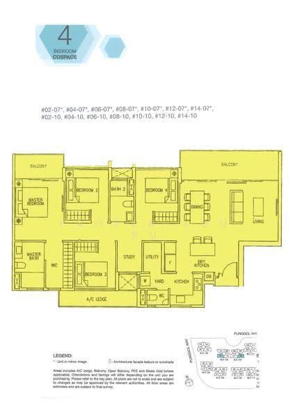 Ecopolitan, Punggol Walk, Hougang / Punggol / Sengkang, 3 Bedrooms, 1,055 sqft, Condominium For Sale, by Loh Tuck Keong, 500289767 - 2D - PropertyGuru.com.sg