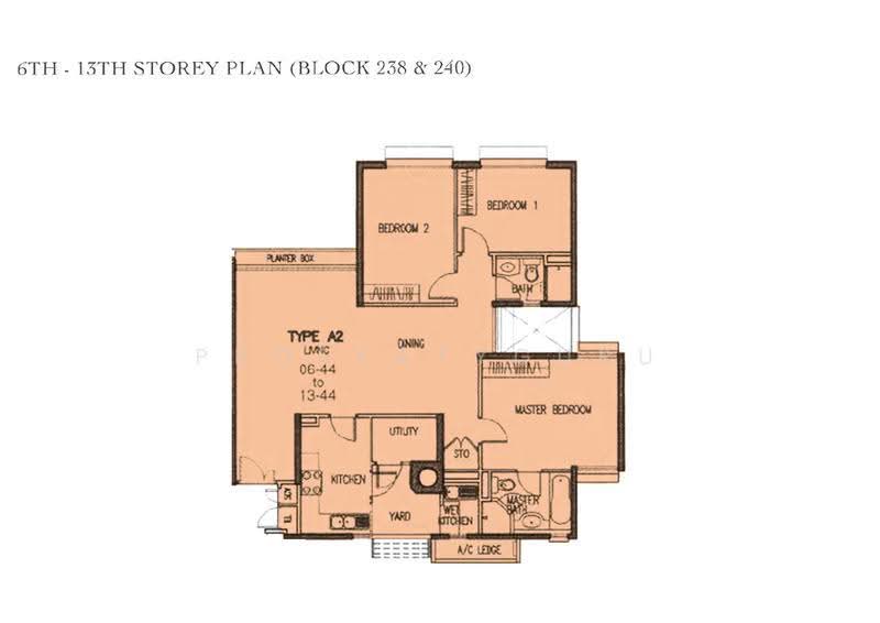 The Floravale, 218 Westwood Avenue, Boon Lay / Jurong / Tuas, 3 Bedrooms, 1,227 sqft, Condominium For Sale, by Jermaine Chai, 500275681 - 2D - PropertyGuru.com.sg