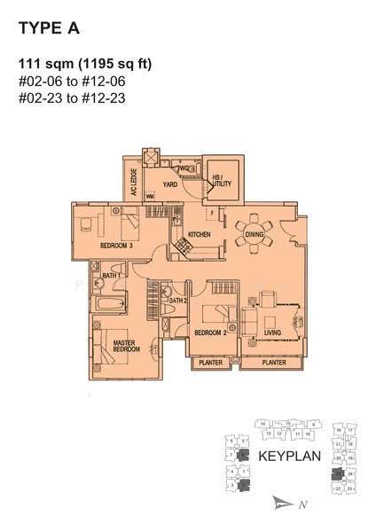 Lilydale, 552 Yishun Ave 6, Sembawang / Yishun, 3 Bedrooms, 1,194 sqft, Condominium For Rent, by Ricky Teo, 500289475 - 2D - PropertyGuru.com.sg