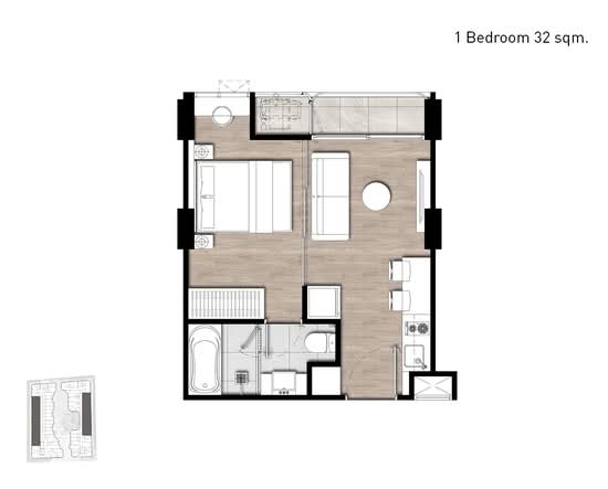 Fynn Aree : ฟินน์ อารีย์ - Floor Plan